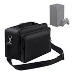 This travel bag is specially designed for Xbox Series X (XSX) console, controllers and other accessories. Two-way double zipper opening allow you easy access to game console. With adjustable shoulder straps and soft thickened handle.